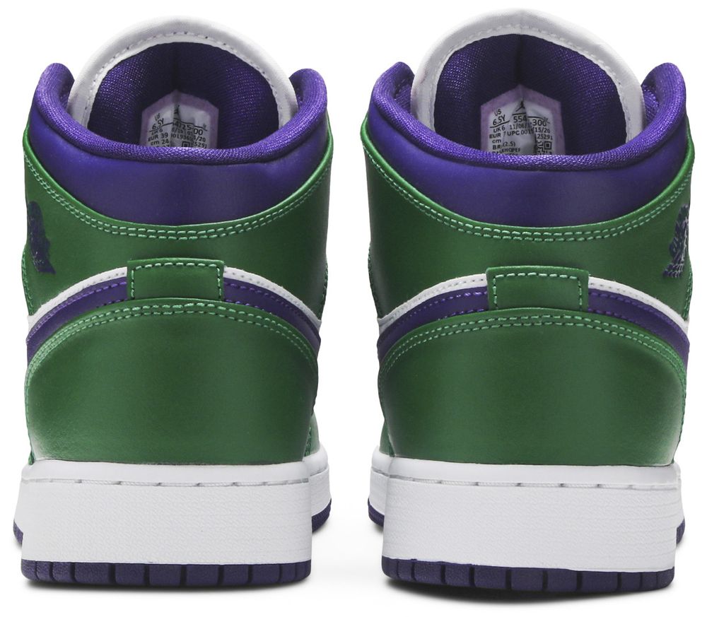 Jordan 1 Mid Incredible Hulk (GS)