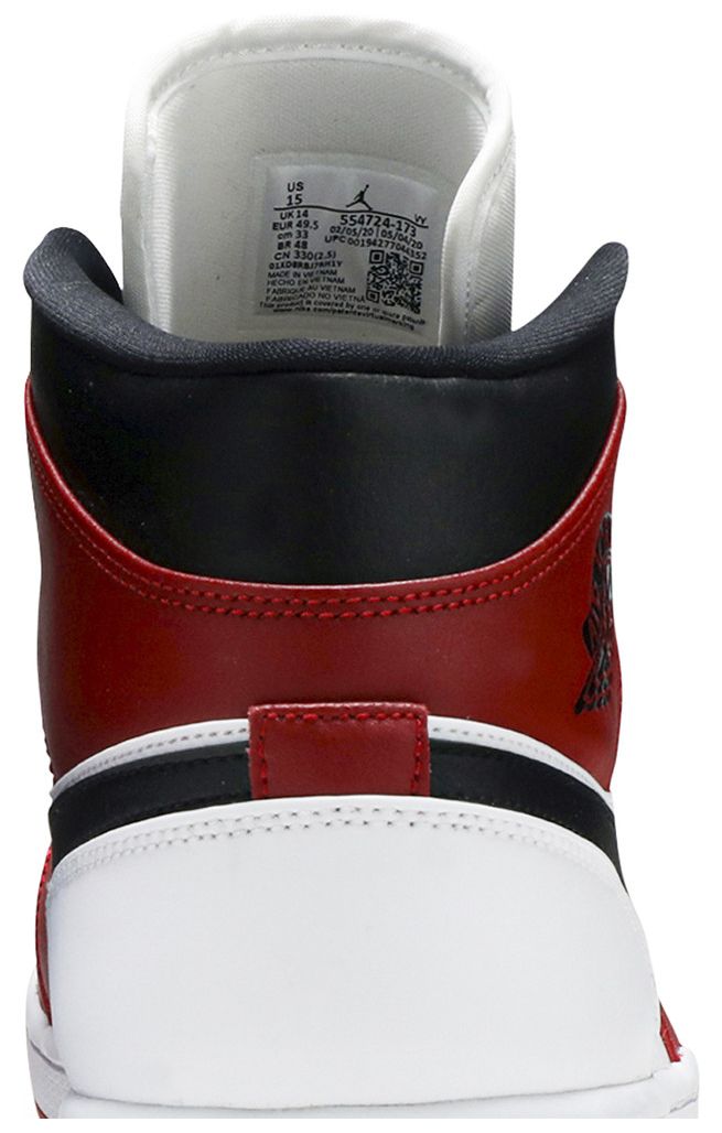 Jordan 1 Mid Chicago (2020)