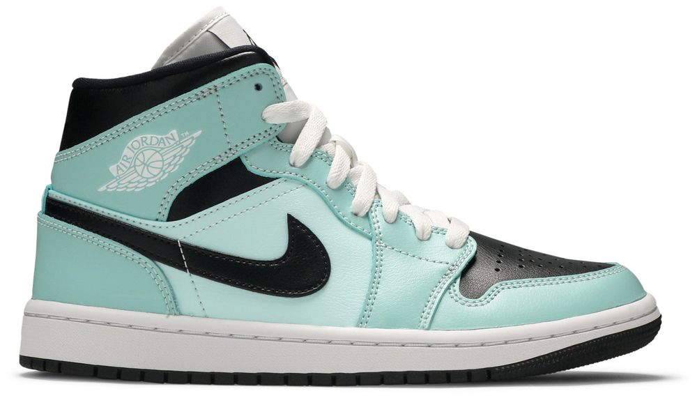 Jordan 1 Mid Aqua Blue Tint (Women's)