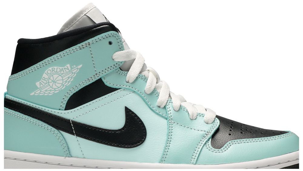 Jordan 1 Mid Aqua Blue Tint (Women's)