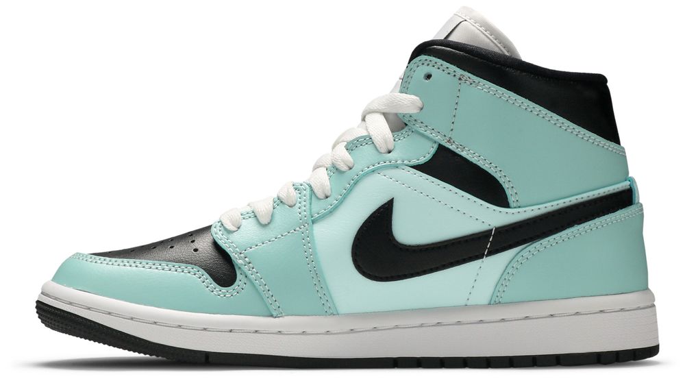 Jordan 1 Mid Aqua Blue Tint (Women's)