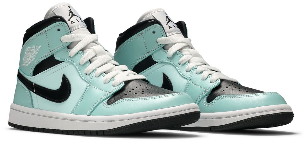 Jordan 1 Mid Aqua Blue Tint (Women's)