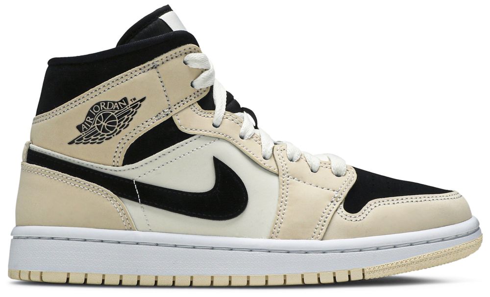Jordan 1 Mid Barely Orange (Women's)