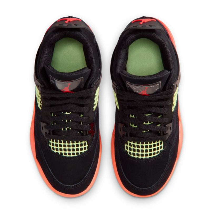 Jordan 4 Retro Black Infrared Barely Volt (PS)
