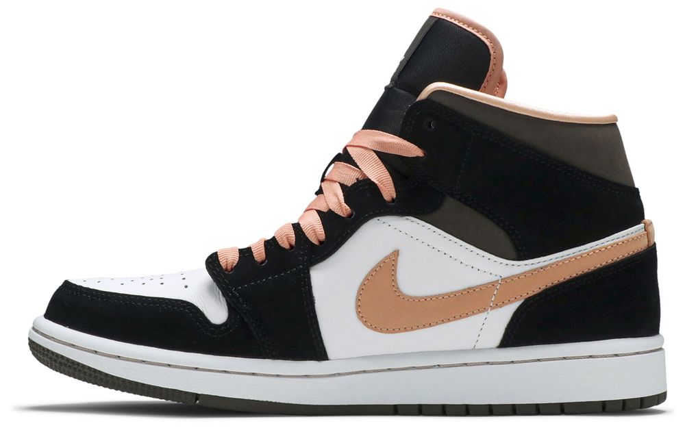 Jordan 1 Mid Peach Mocha (Women's)