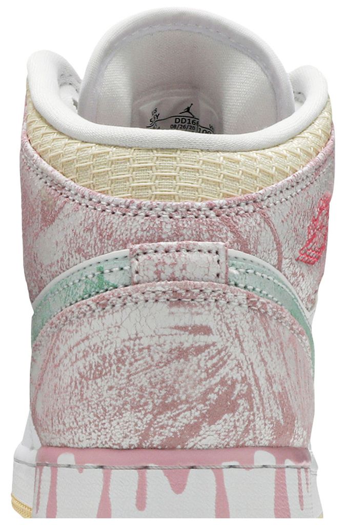 Jordan 1 Mid Paint Drip (GS)