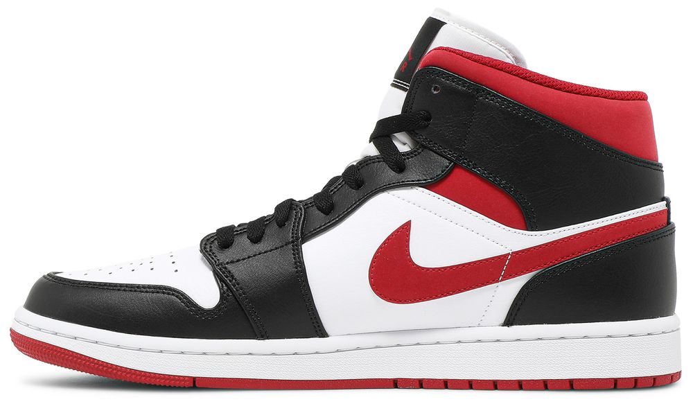 Jordan 1 Mid Gym Red Black White