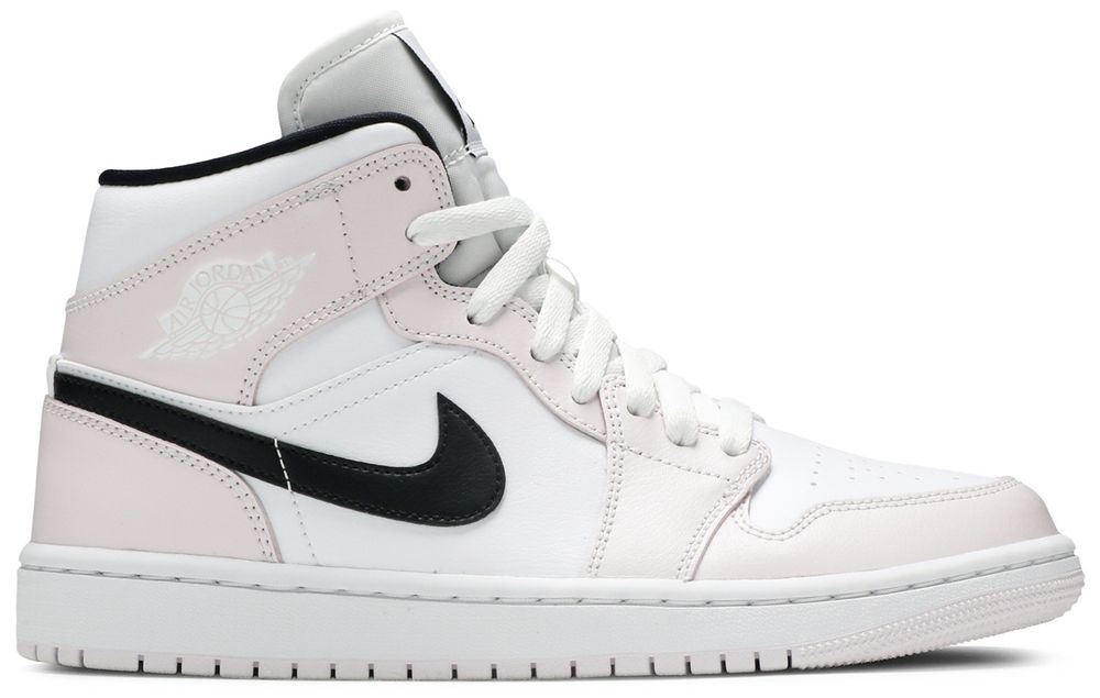 Jordan 1 Mid Barely Rose (Women's)