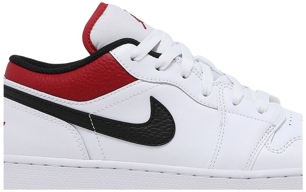 Jordan 1 Low White Gym Red (GS)