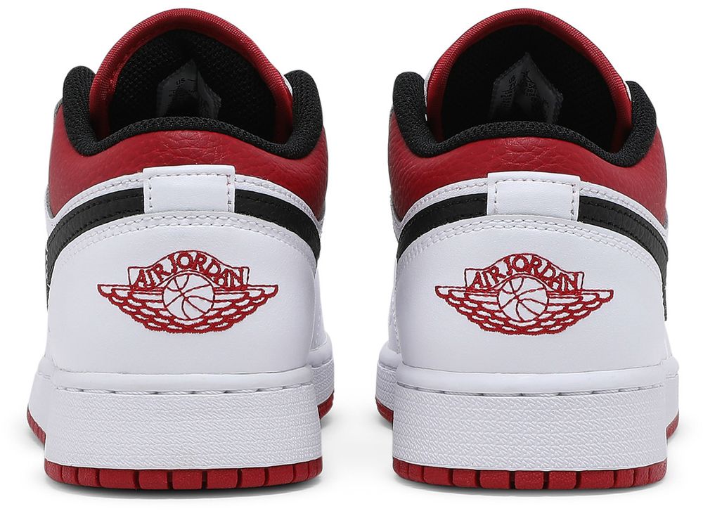 Jordan 1 Low White Gym Red (GS)