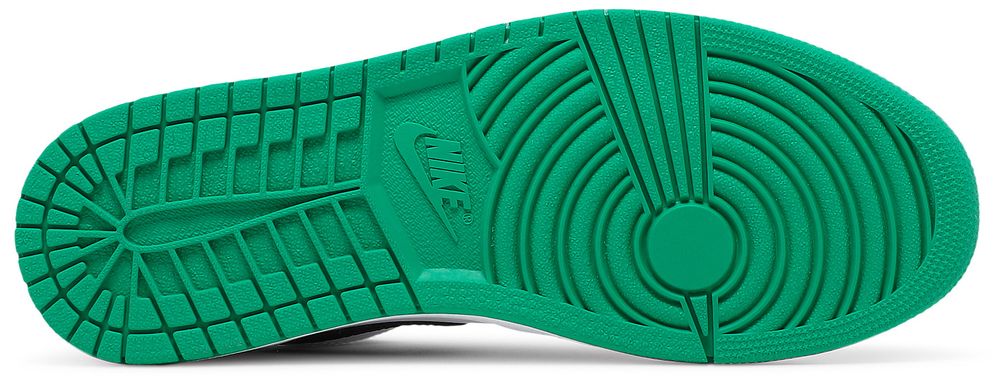 Jordan 1 Low White Lucky Green Black