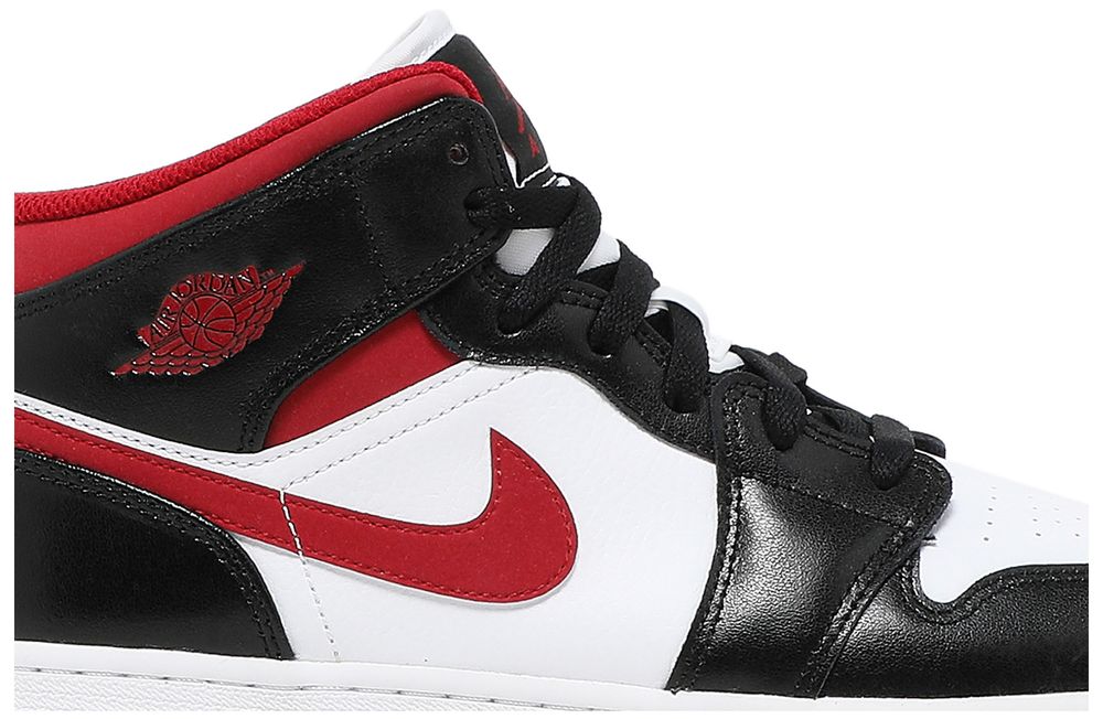 Jordan 1 Mid Gym Red Black White (GS)