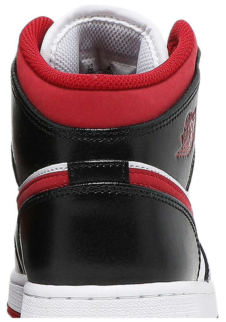 Jordan 1 Mid Gym Red Black White (GS)