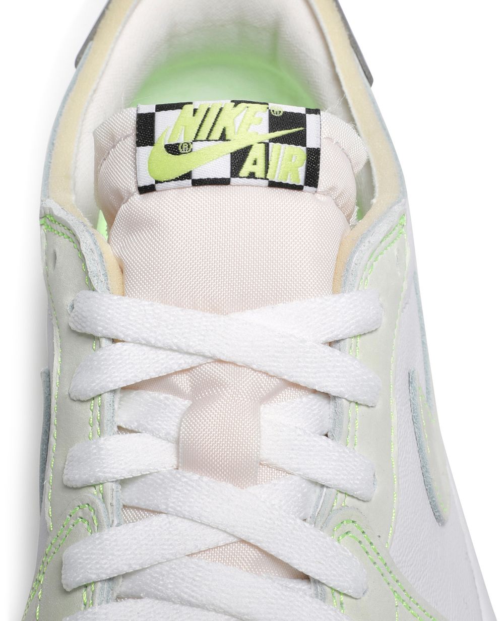 Jordan 1 Retro Low White Ghost Green Black