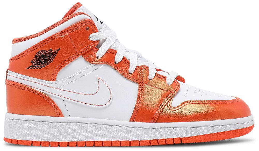 Jordan 1 Mid Metallic Orange (GS)