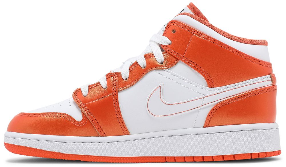 Jordan 1 Mid Metallic Orange (GS)