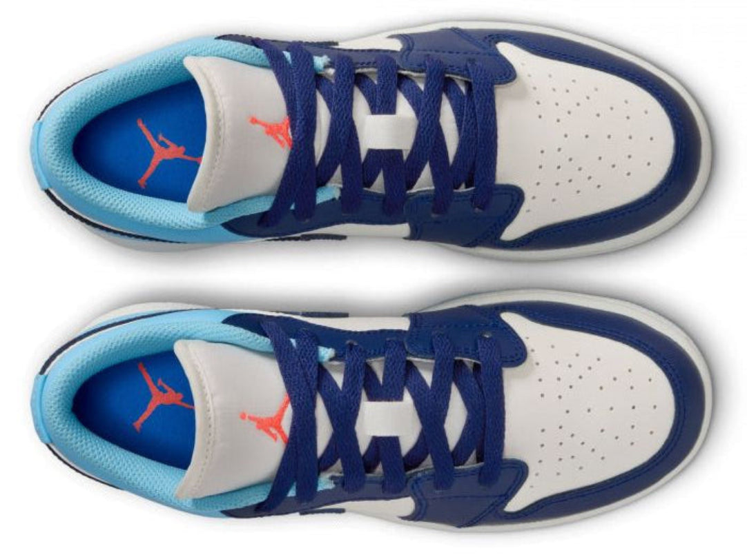 Jordan 1 Low Sail Blue Chill (GS)