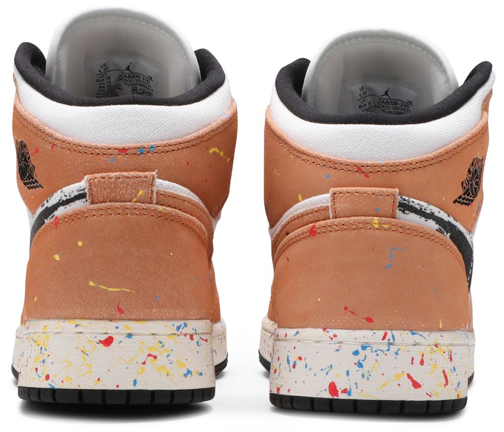 Jordan 1 Mid SE Brushstroke (GS)