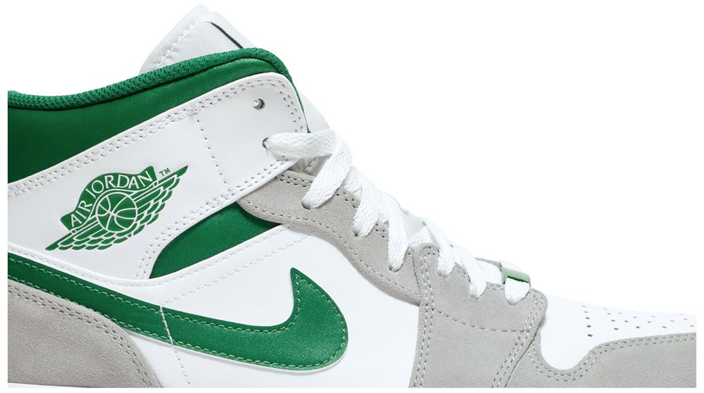 Jordan 1 Mid Grey Green