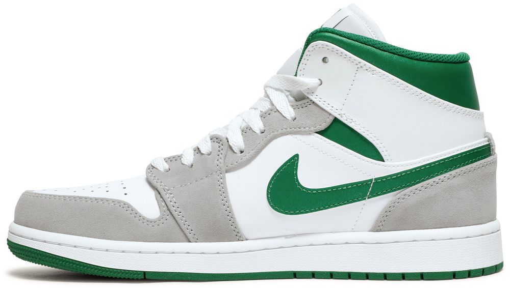 Jordan 1 Mid Grey Green