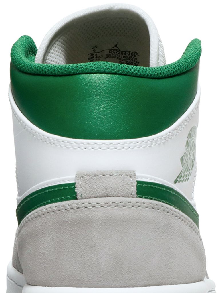 Jordan 1 Mid Grey Green