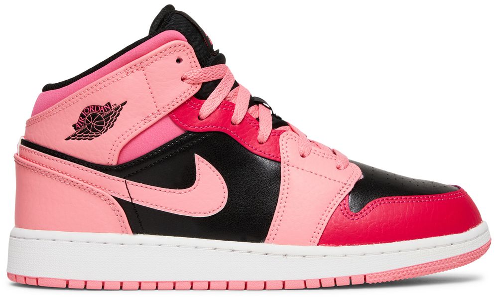 Jordan 1 Mid Coral Chalk (GS)