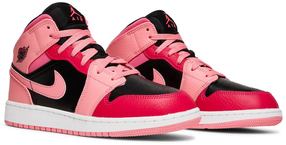 Jordan 1 Mid Coral Chalk (GS)