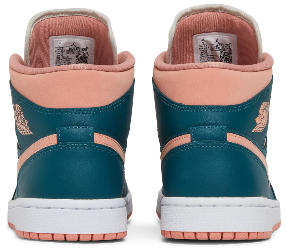 Jordan 1 Mid Dark Teal Green (Women's)