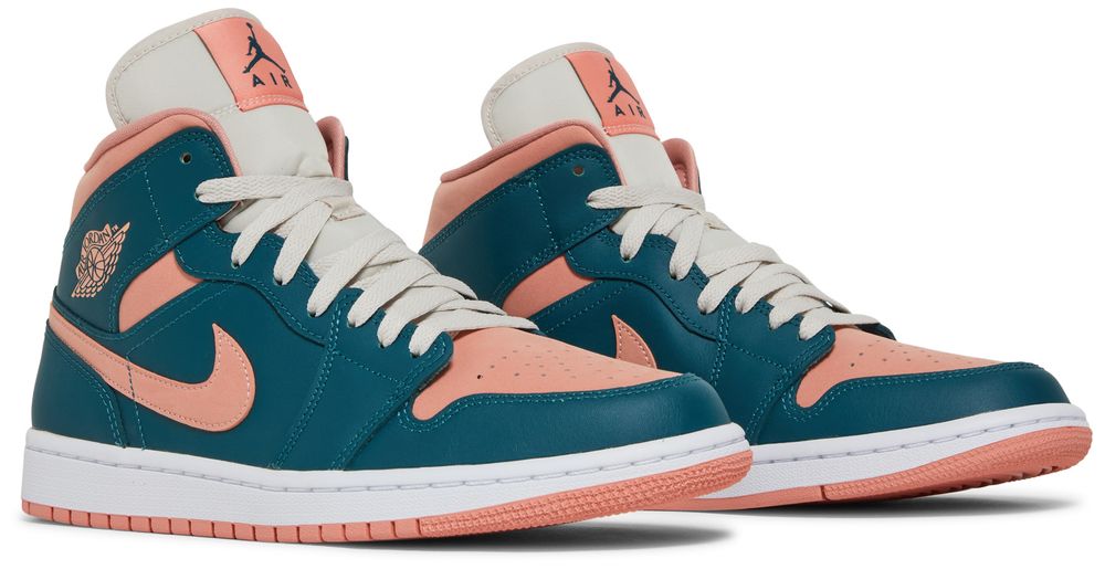 Jordan 1 Mid Dark Teal Green (Women's)