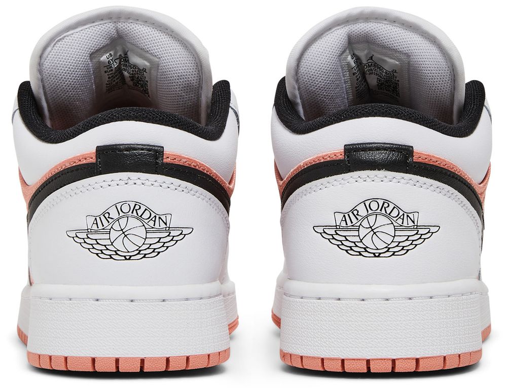 Jordan 1 Low White Light Madder Root (GS)
