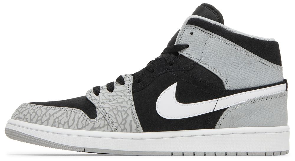 Jordan 1 Mid Elephant Print