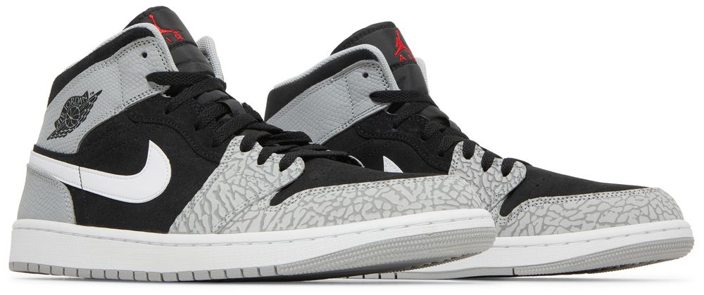 Jordan 1 Mid Elephant Print