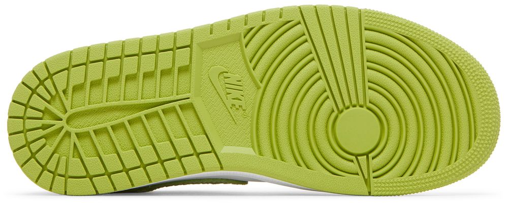 Jordan 1 Mid Green Python (Women's)