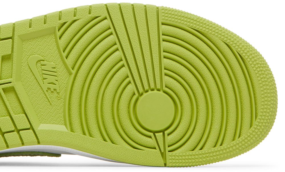 Jordan 1 Mid Green Python (Women's)
