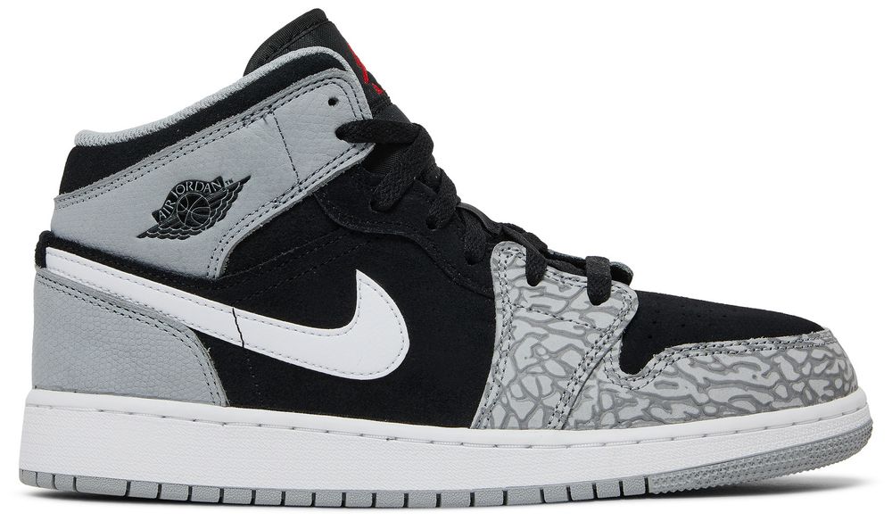 Jordan 1 Mid Elephant Print (GS)