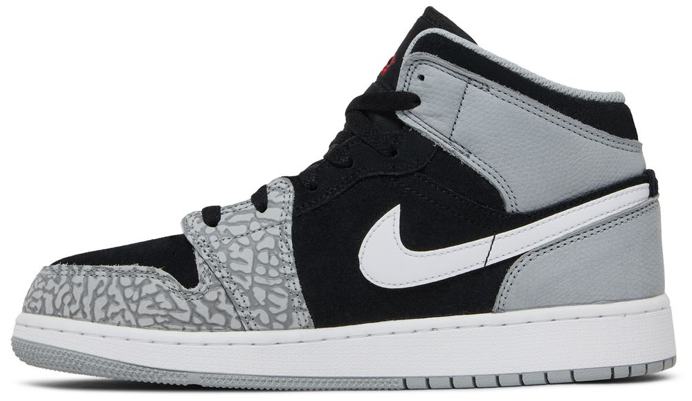 Jordan 1 Mid Elephant Print (GS)