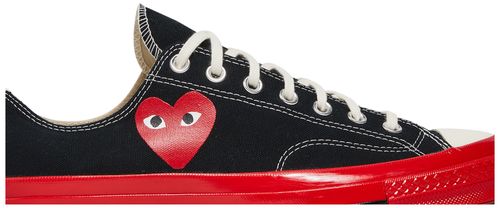 Converse Chuck Taylor All Star 70 Ox Comme des Garcons PLAY Black Red Midsole