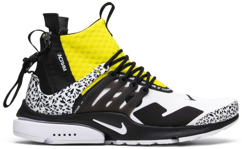 Nike Air Presto Mid Acronym Dynamic Yellow