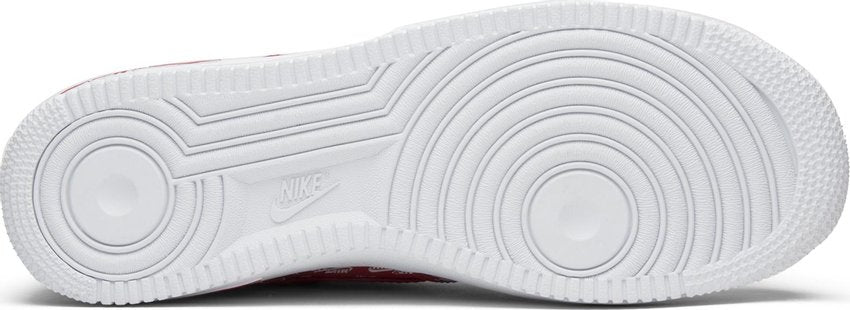 Nike Air Force 1 Low All Over Logo Red
