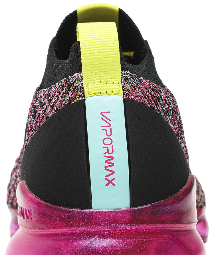 Nike Air VaporMax Flyknit 3 Black Pink Blast (Women's)