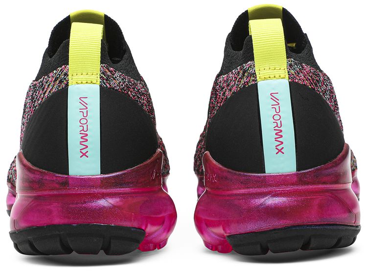 Nike Air VaporMax Flyknit 3 Black Pink Blast (Women's)