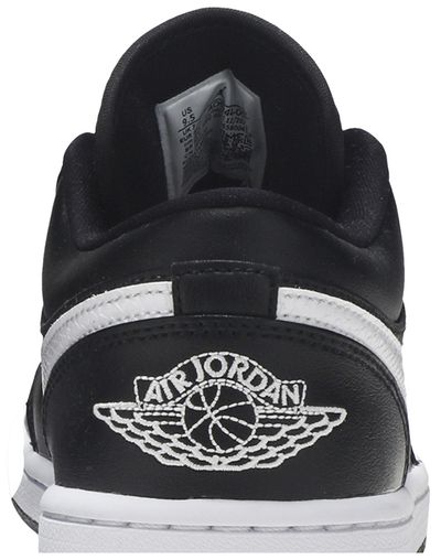 Jordan 1 Low Black White (Women's)