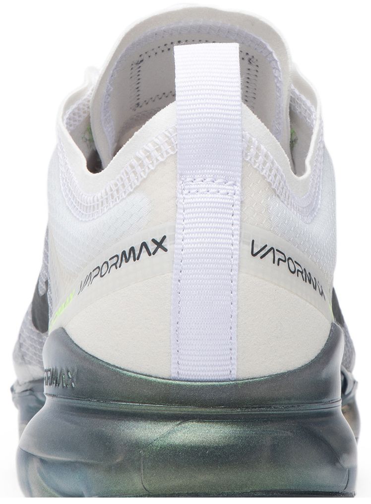 Nike Air VaporMax 2019 Premium White Platinum Tint Lime Blast