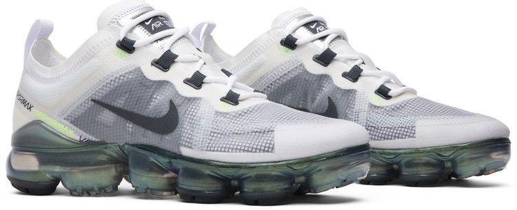 Nike Air VaporMax 2019 Premium White Platinum Tint Lime Blast
