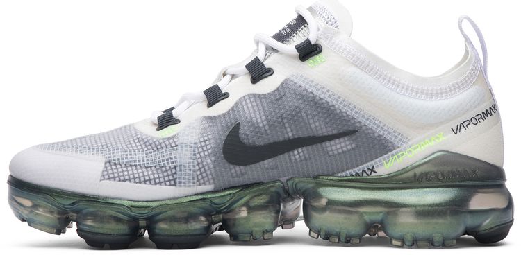 Nike Air VaporMax 2019 Premium White Platinum Tint Lime Blast