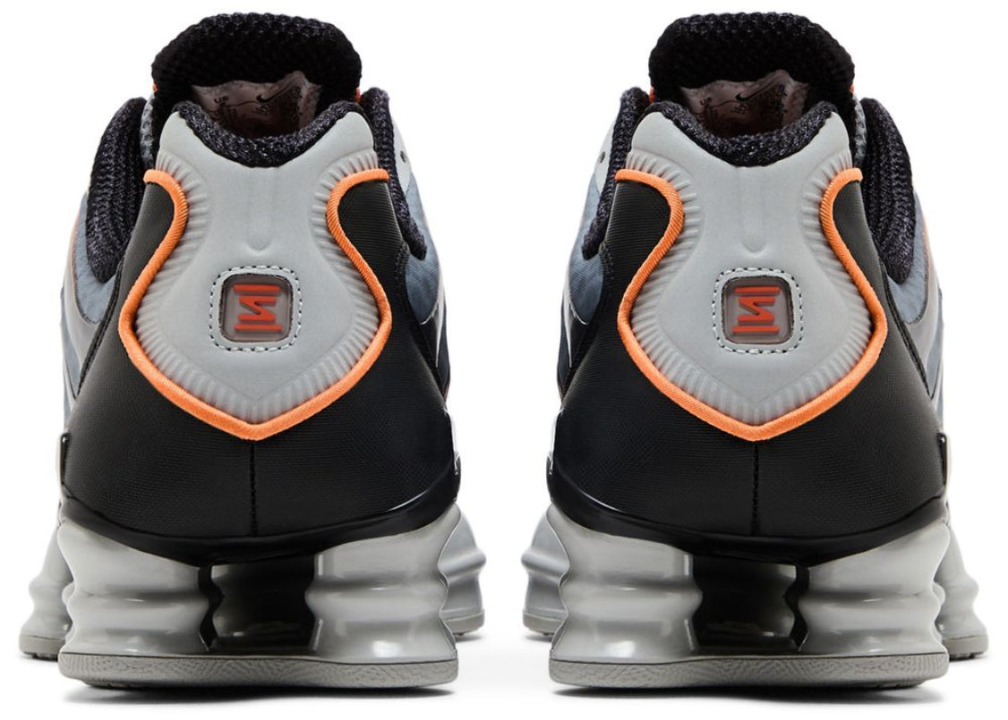 Nike Shox TL Light Smoke Grey Black Bright Mandarin