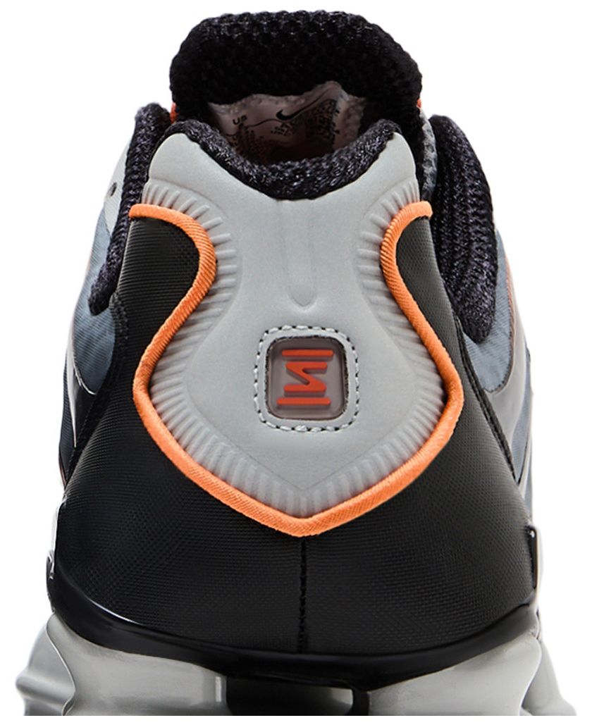 Nike Shox TL Light Smoke Grey Black Bright Mandarin