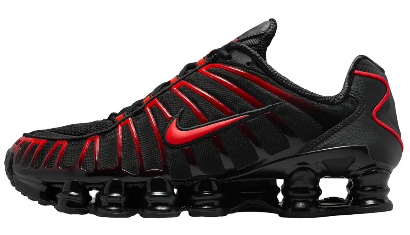Nike Shox TL Black Light Crimson