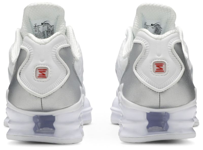Nike Shox TL White Metallic Silver