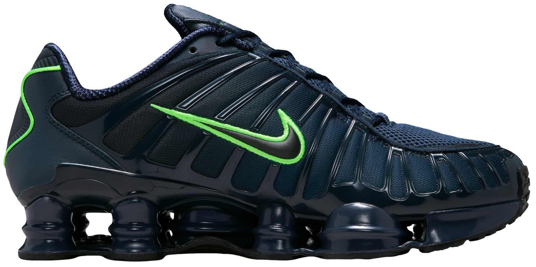 Nike Shox TL Thunder Blue Green Strike